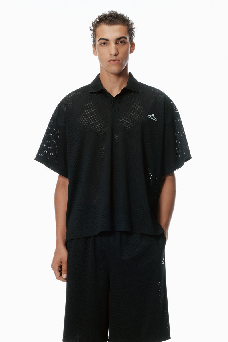 Athletic Mesh Logo Polo 2