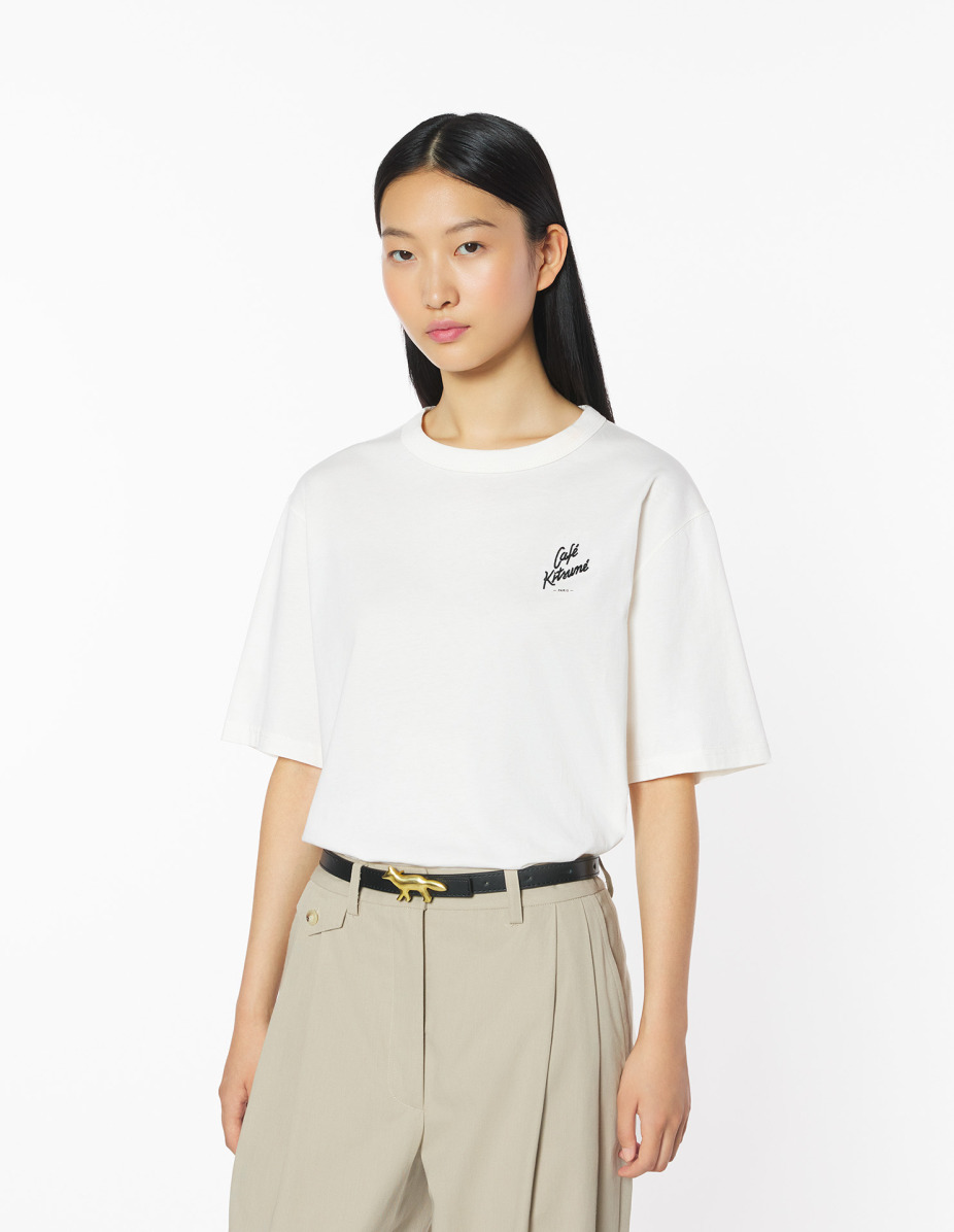 CAFE KITSUNE RELAX TEE-SHIRT - 4