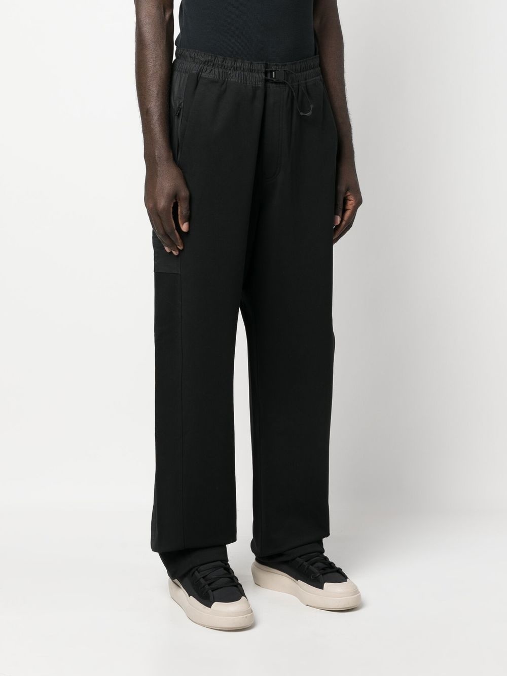 straight-leg cut trousers - 3