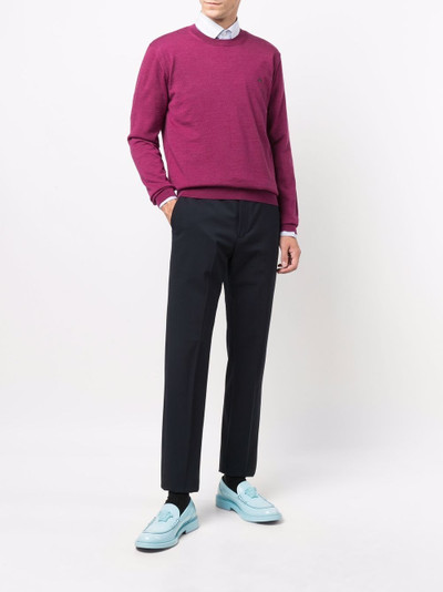 Etro logo-embroidered jumper outlook