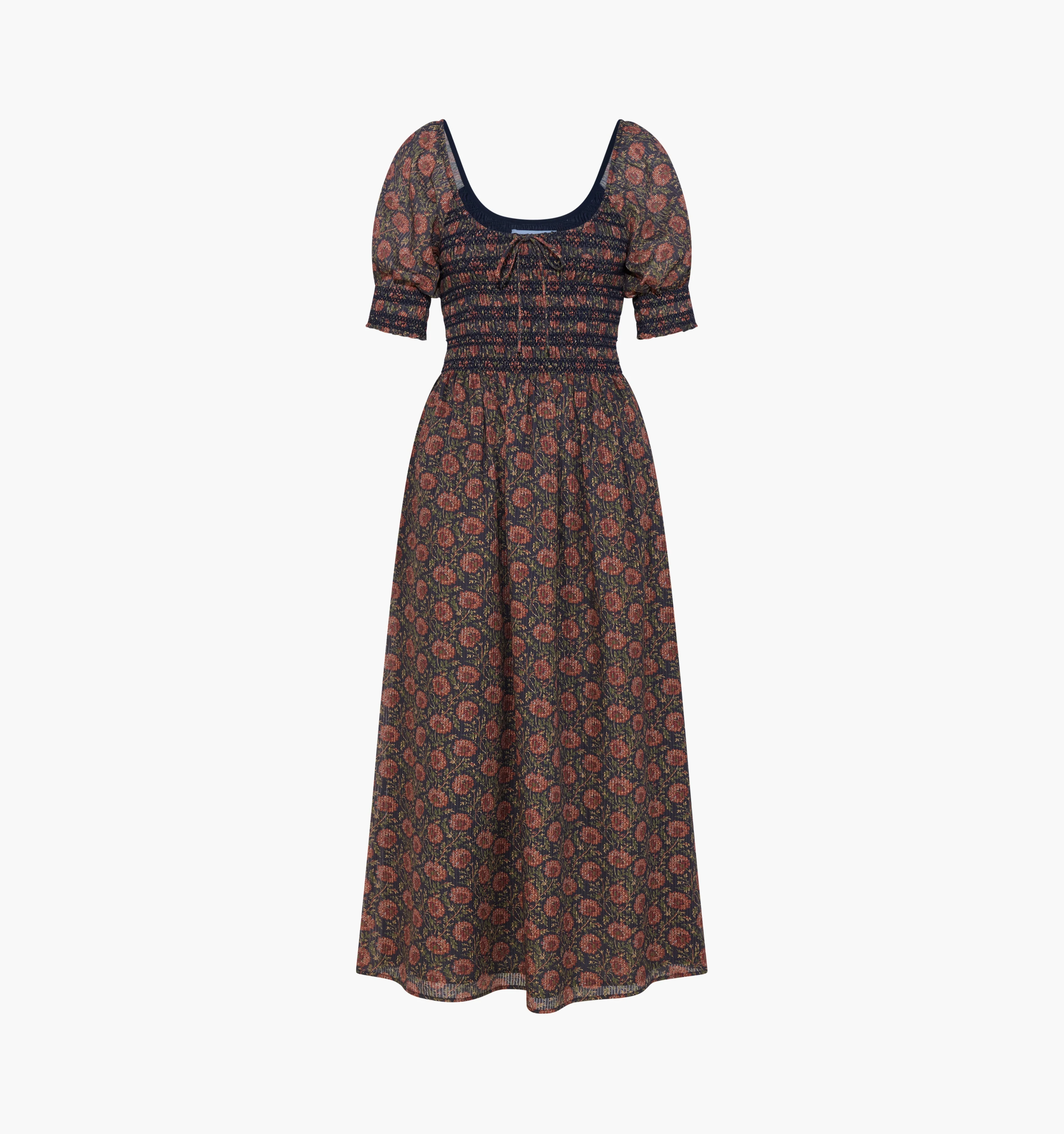 The Madeline Nap Dress - Thornfield Tapestry - 1