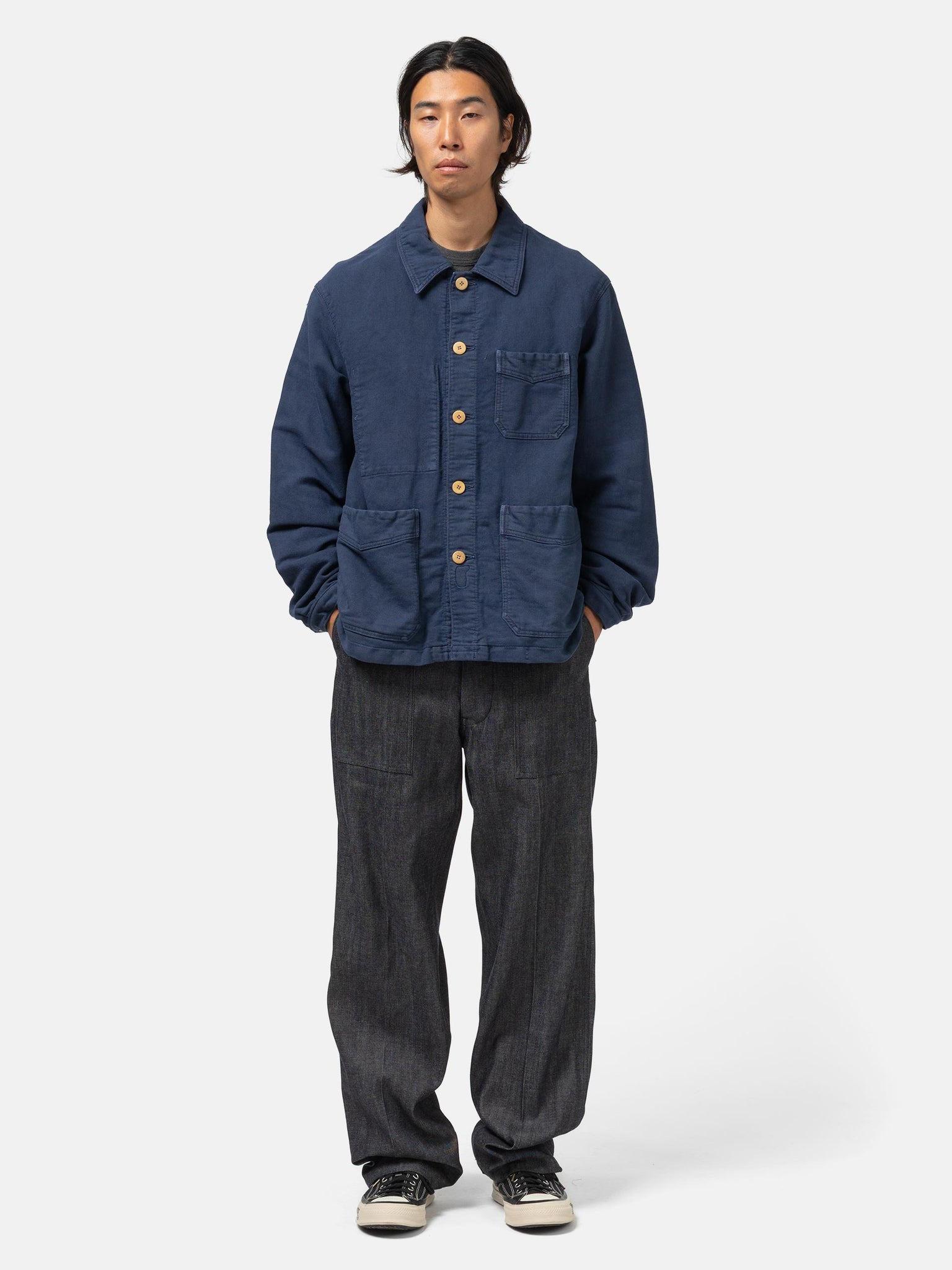 SS Benning Pants Unwashed Indigo - 2