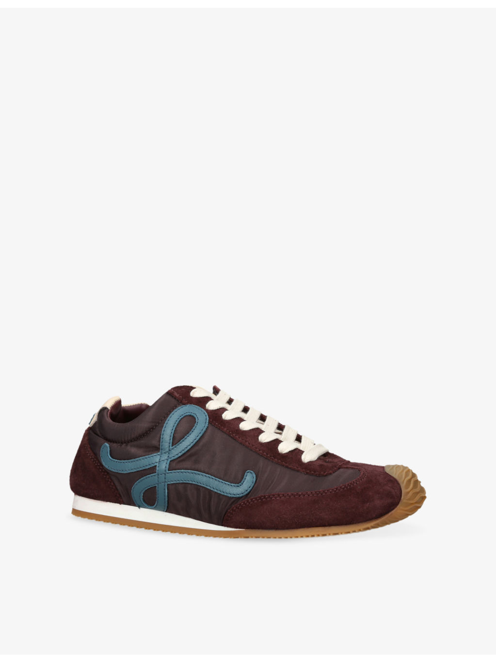 Ballet Runner 2.0 Nylon and Leather Trainers - 3