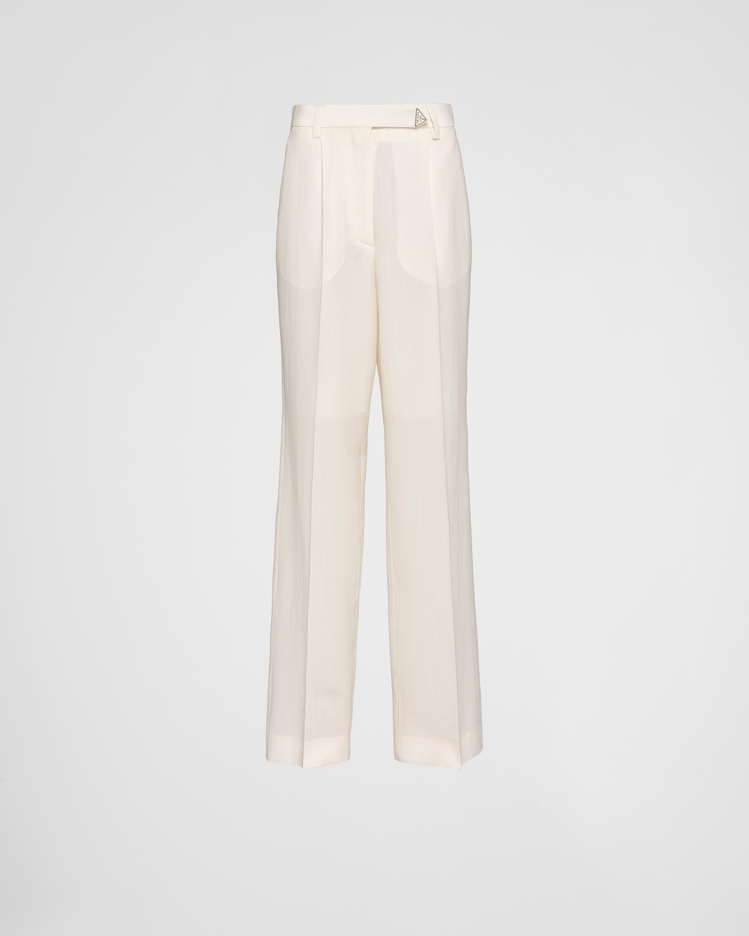 Kid mohair pants - 1