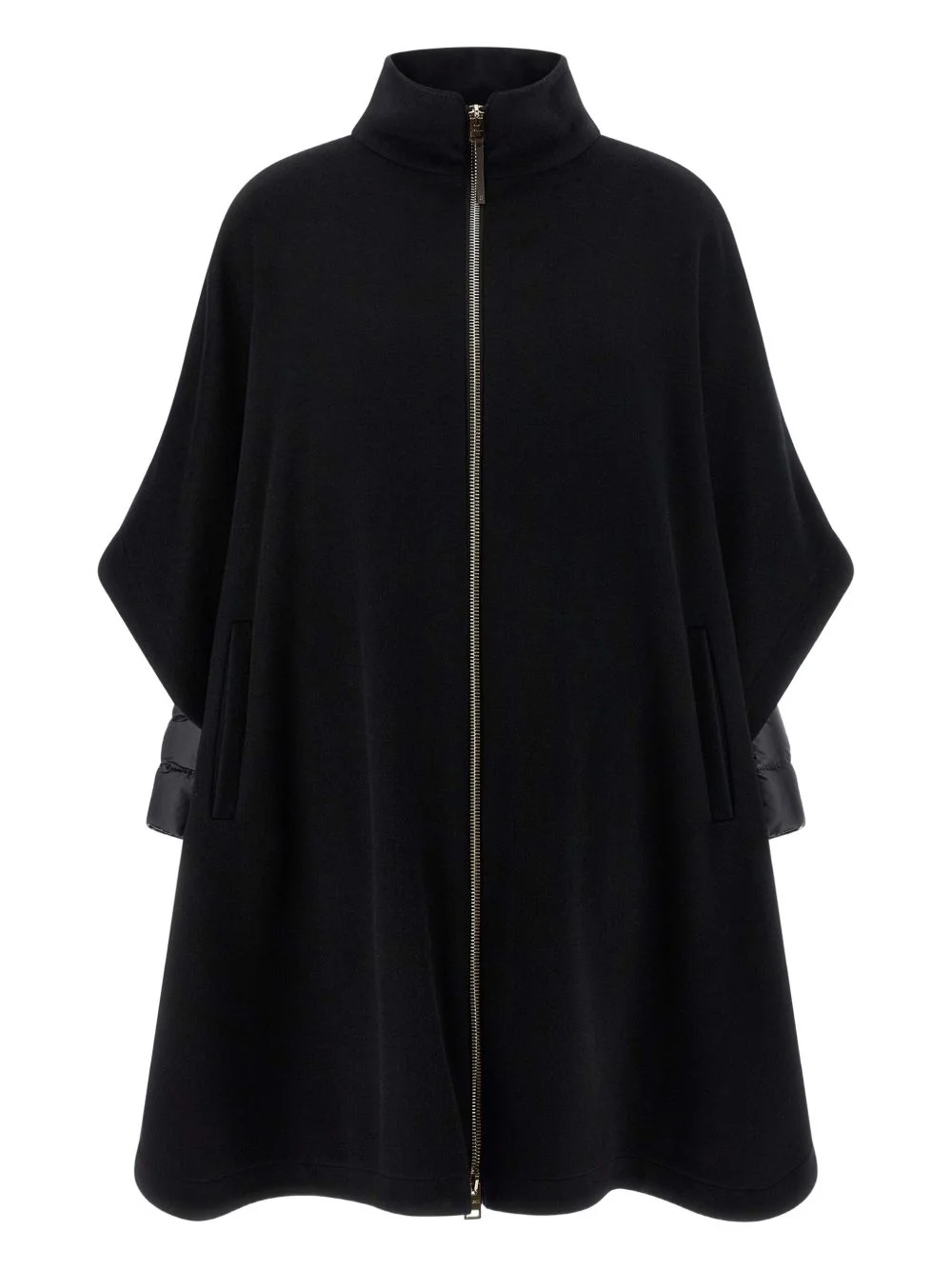 wool-padded cape - 1