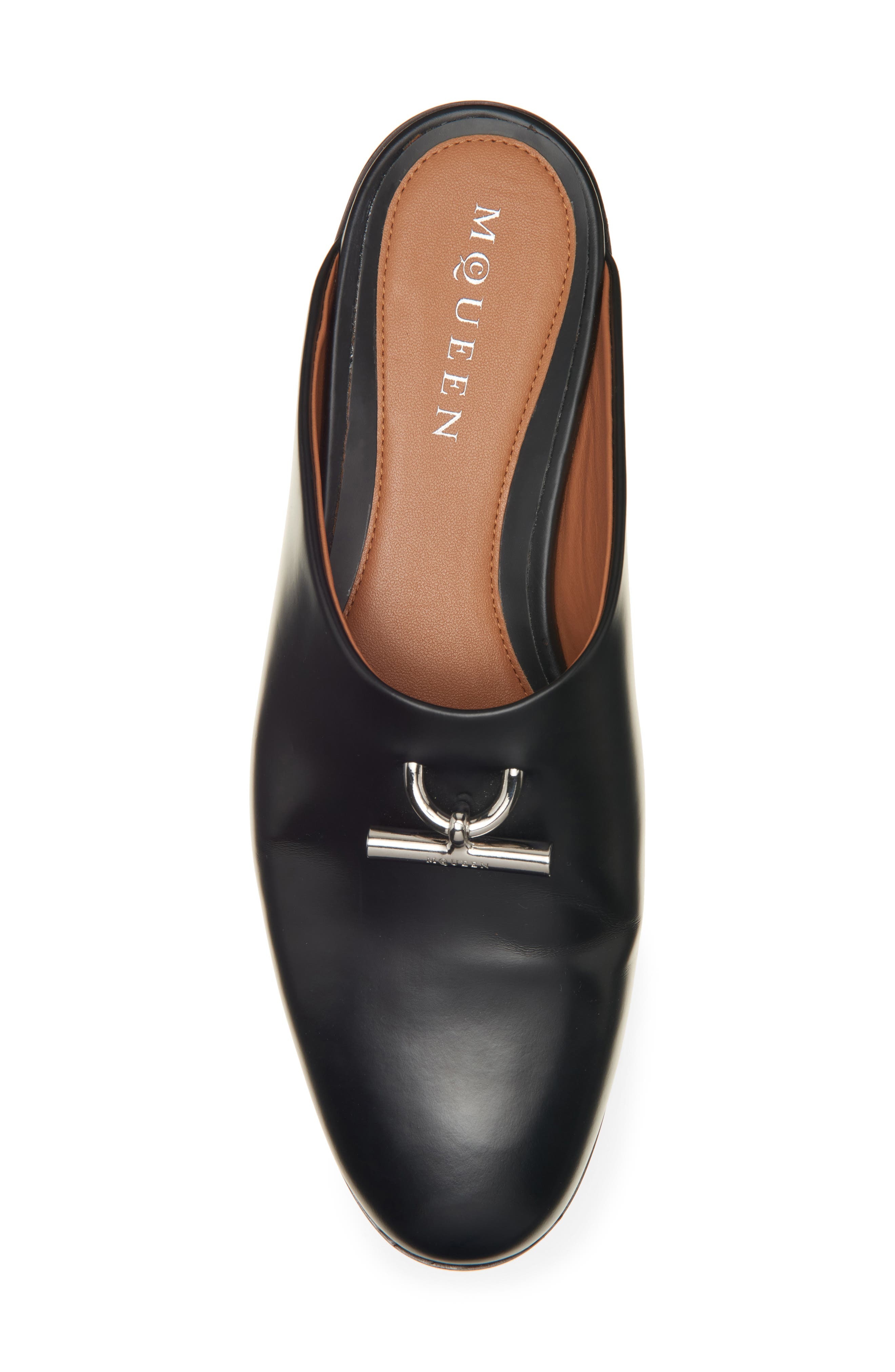 McQueen Sun Mule in Black/Silver at Nordstrom - 5