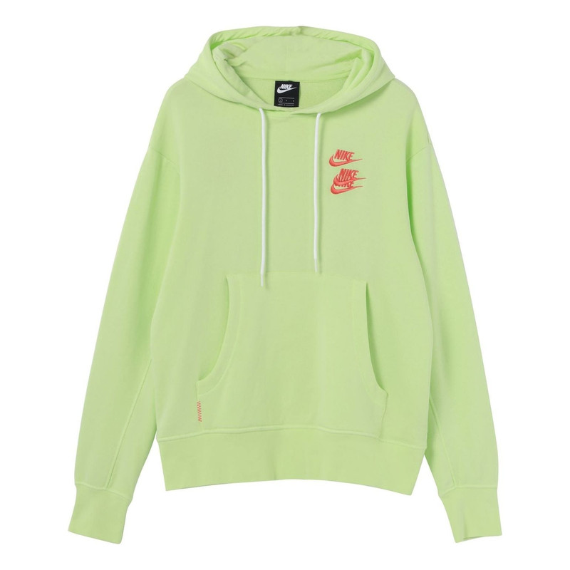 Nike Alphabet Printing Sports Pullover Green DA0932-383 - 1
