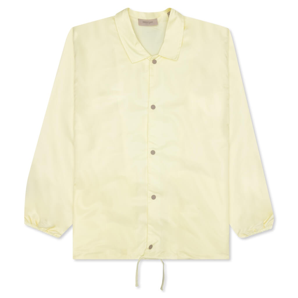 ESSENTIALS COACHES JACKET - CANARY - 1