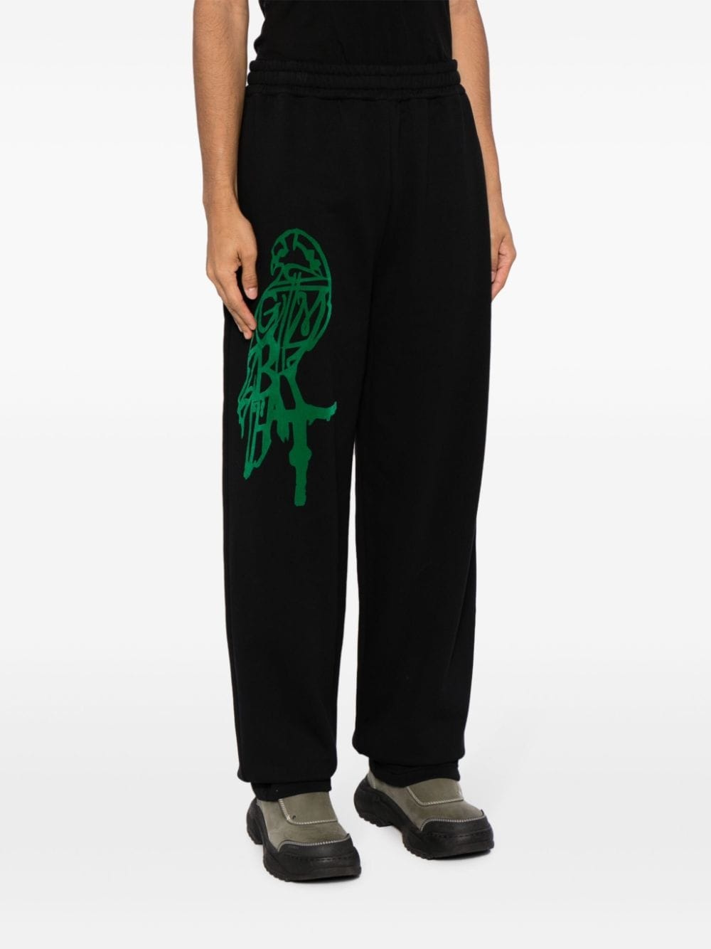 graphic-print track pants - 3