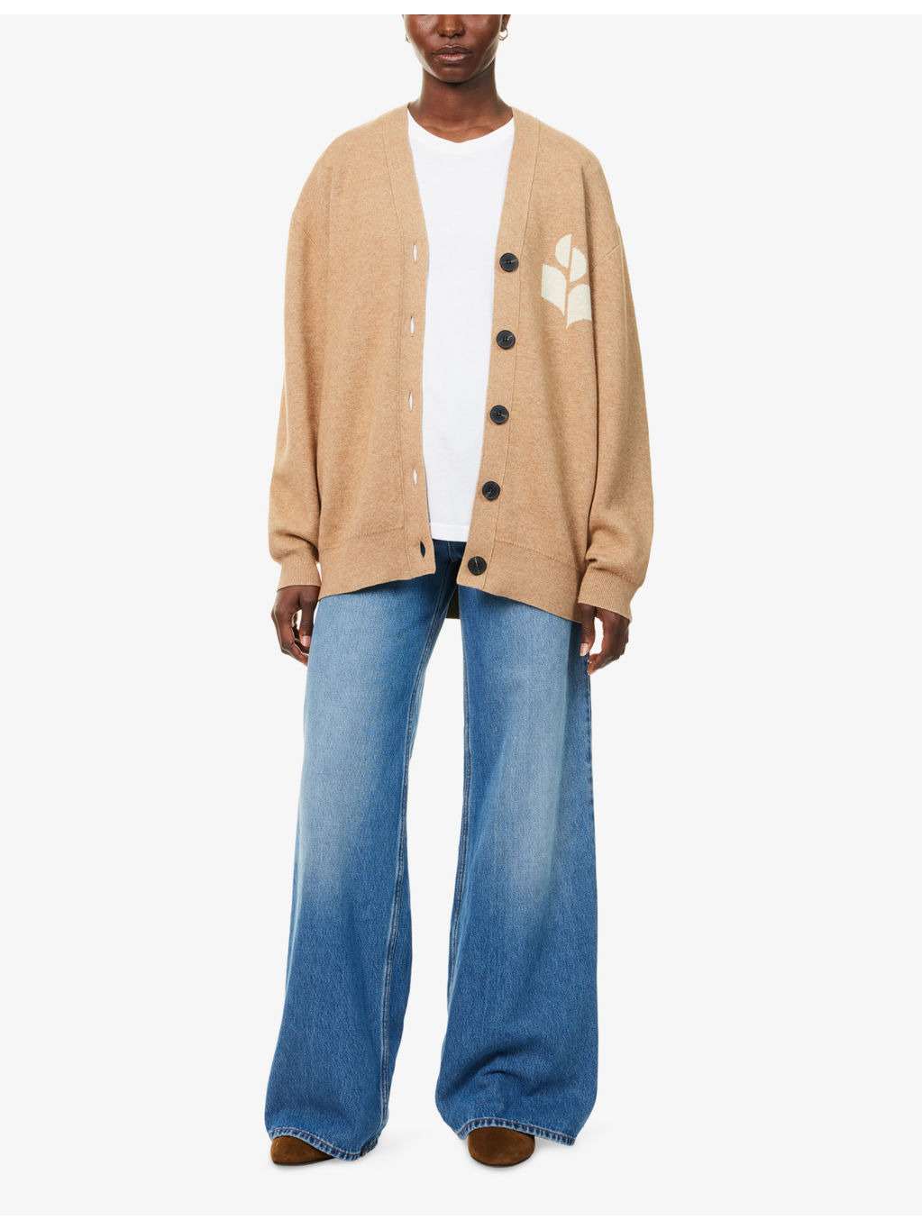 Norton Intarsia Knitted Cardigan - 2