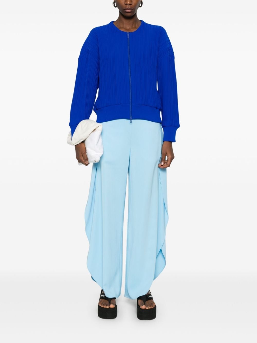 Crepe Knit jacket - 2