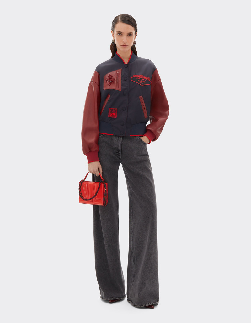 Ferrari Ferrari GT micro tote bag in leather outlook