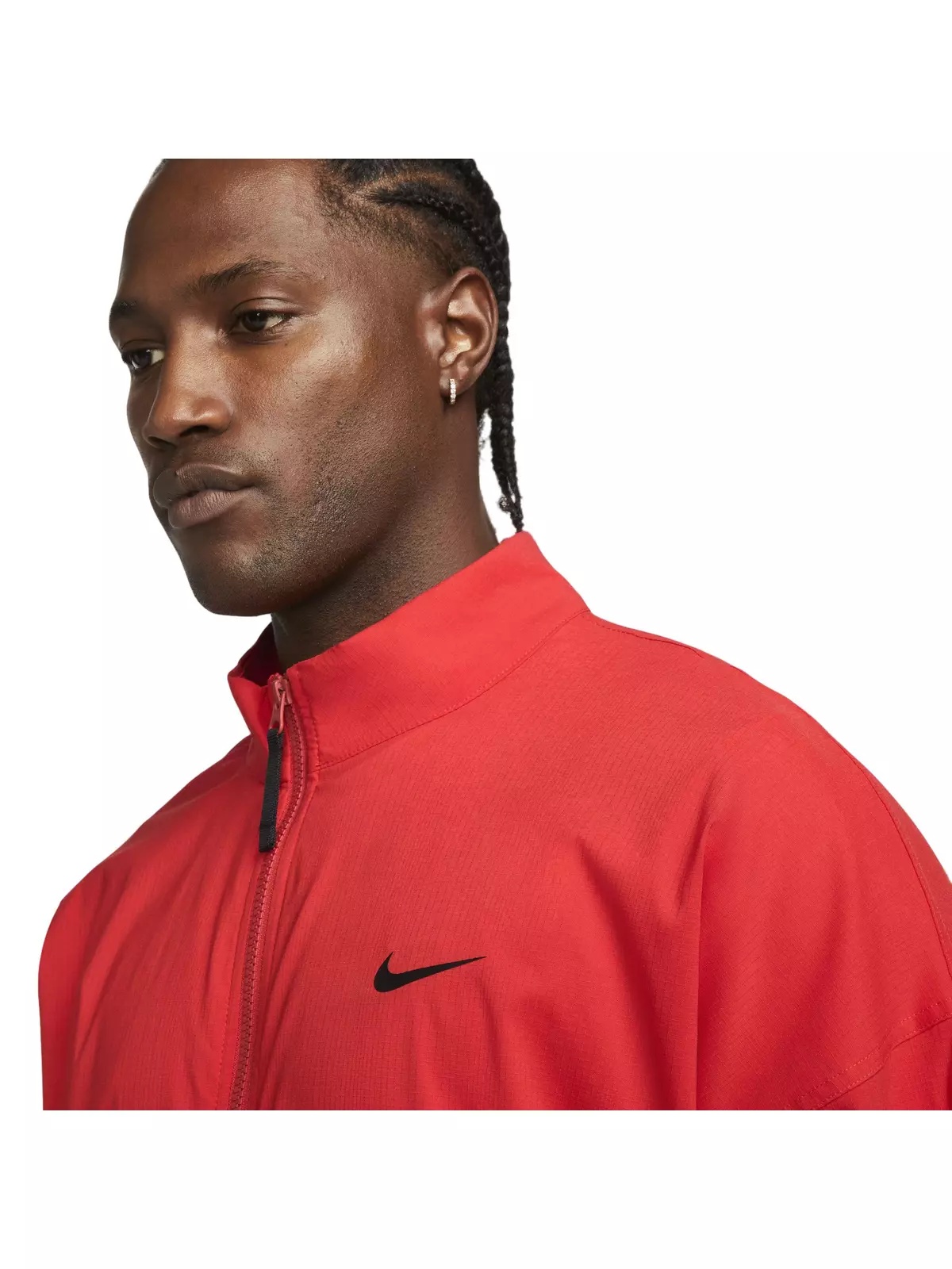 Men's DNA Woven Basketball Jacket-Red - 3
