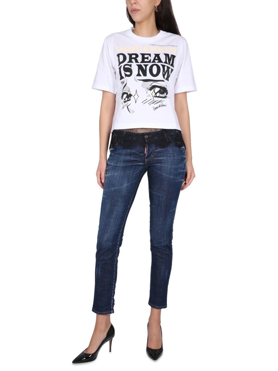 DSQUARED2 T-SHIRT WITH LOGO - 2