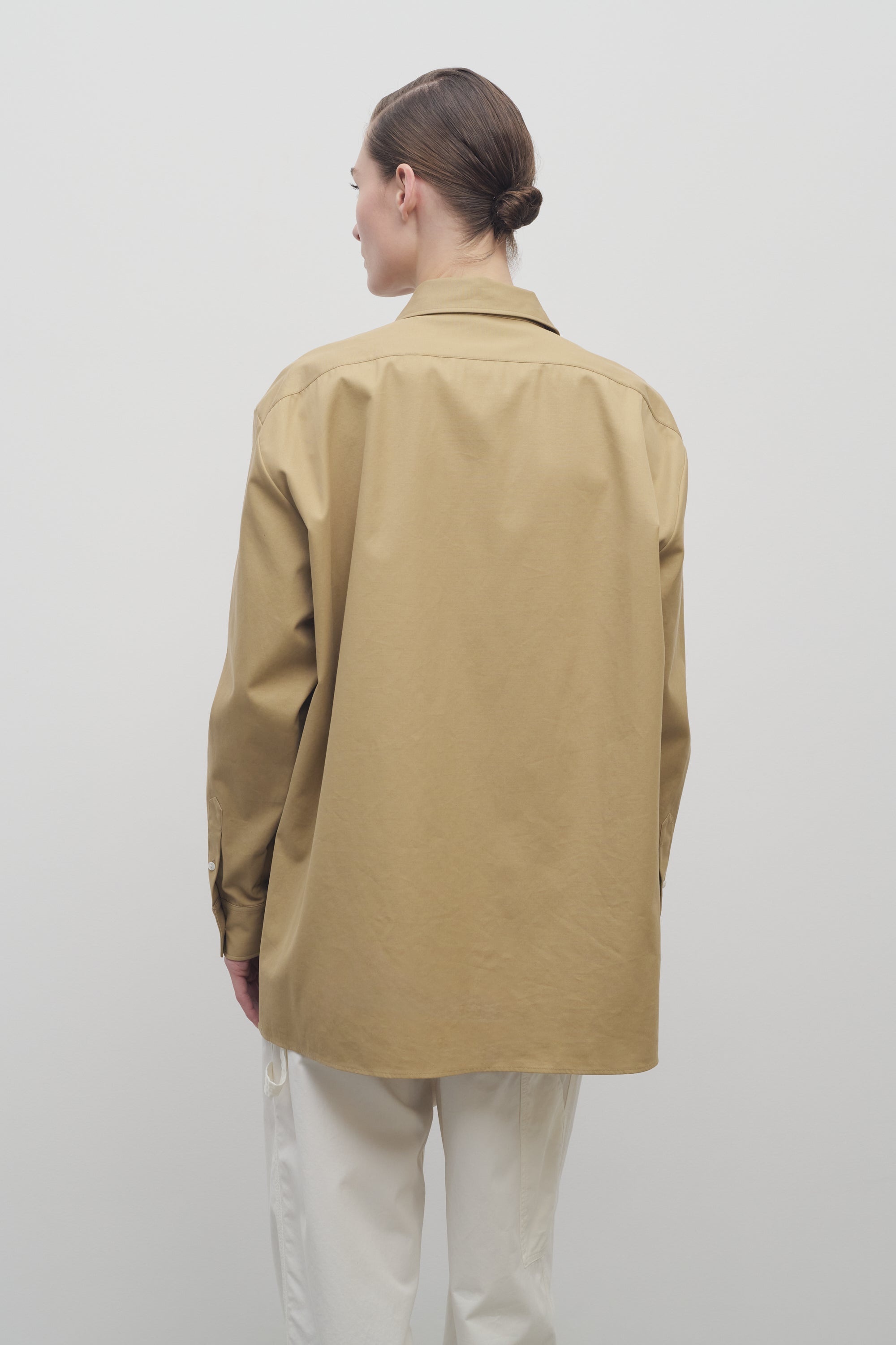 Tansy Shirt in Cotton and Cashmere - 5