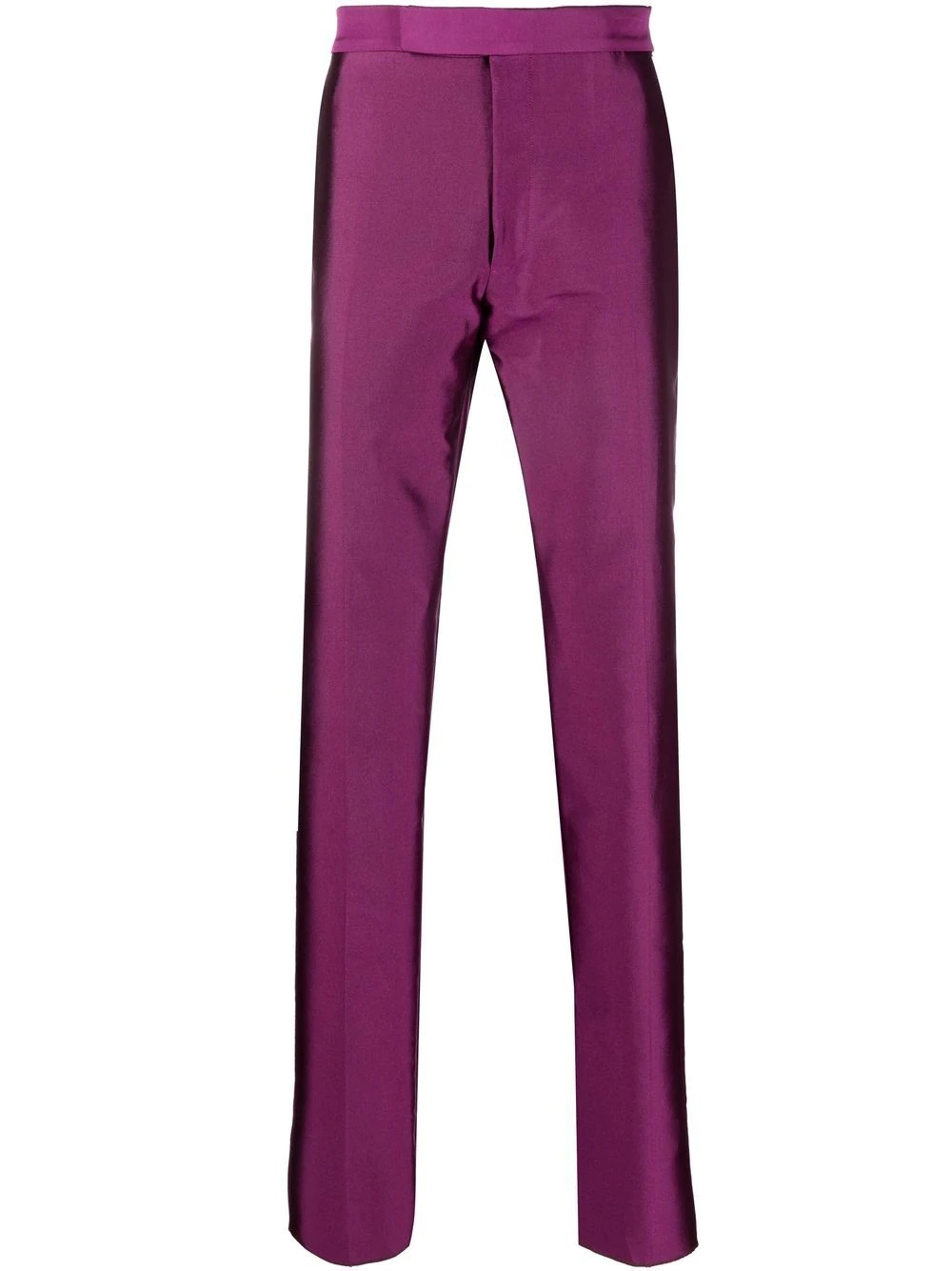 straight-leg tailored trousers - 1