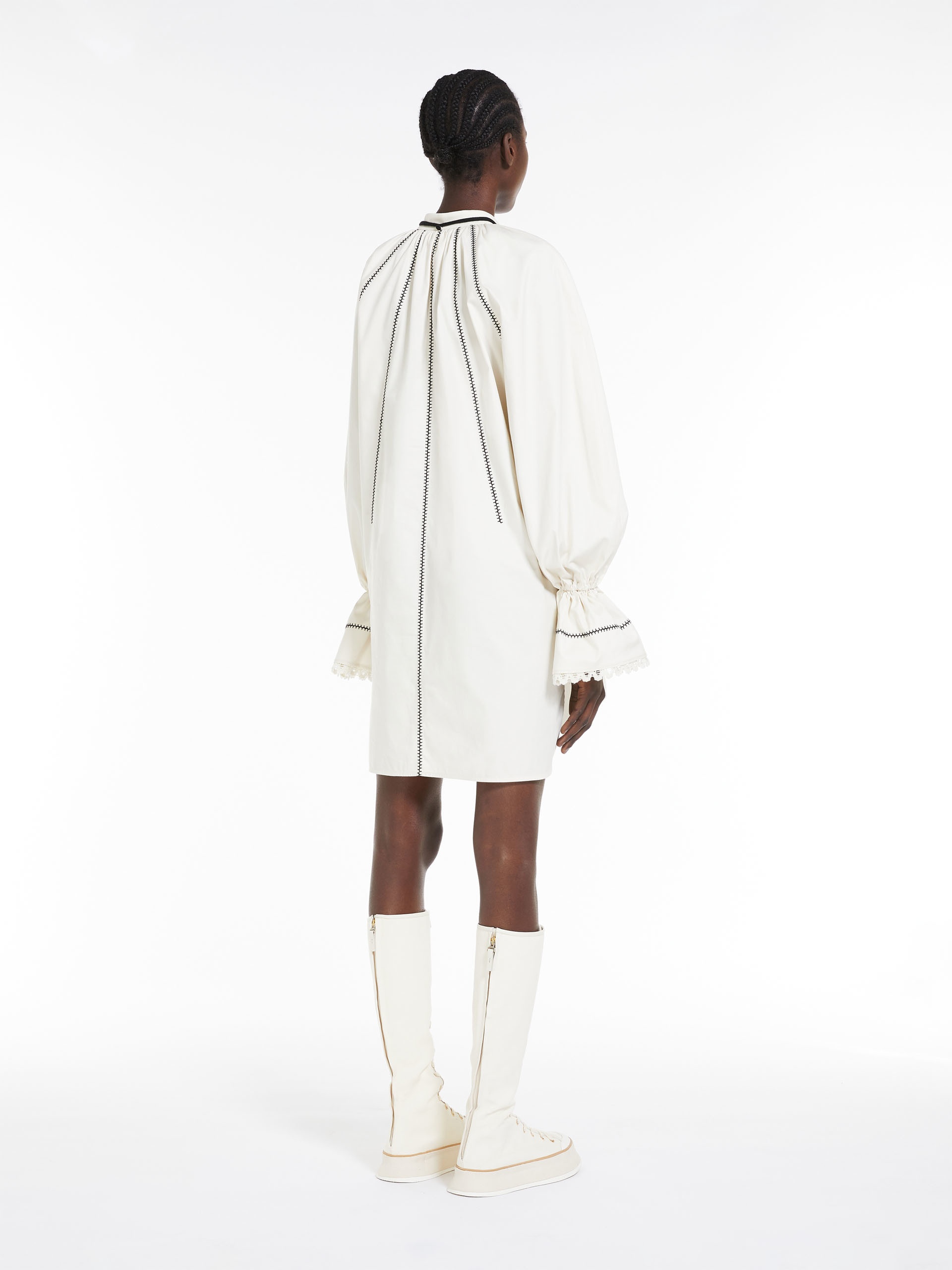 Max Mara RIVE Twill shirt dress | maxmara | REVERSIBLE