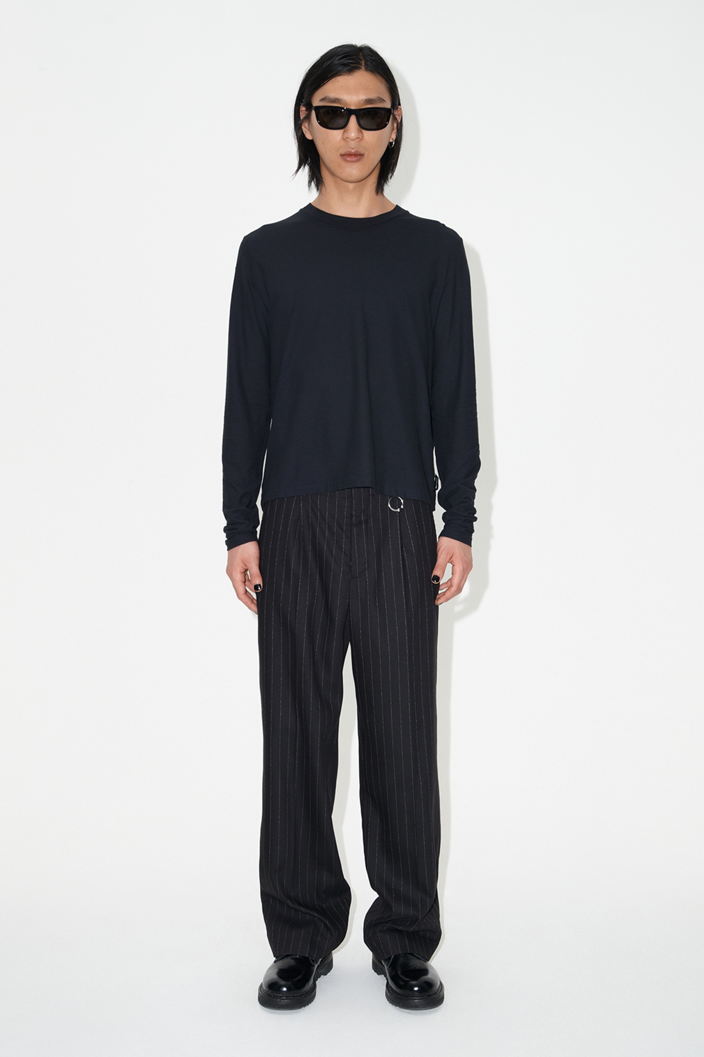 Hover Longsleeve Black Dry Crepe - 2