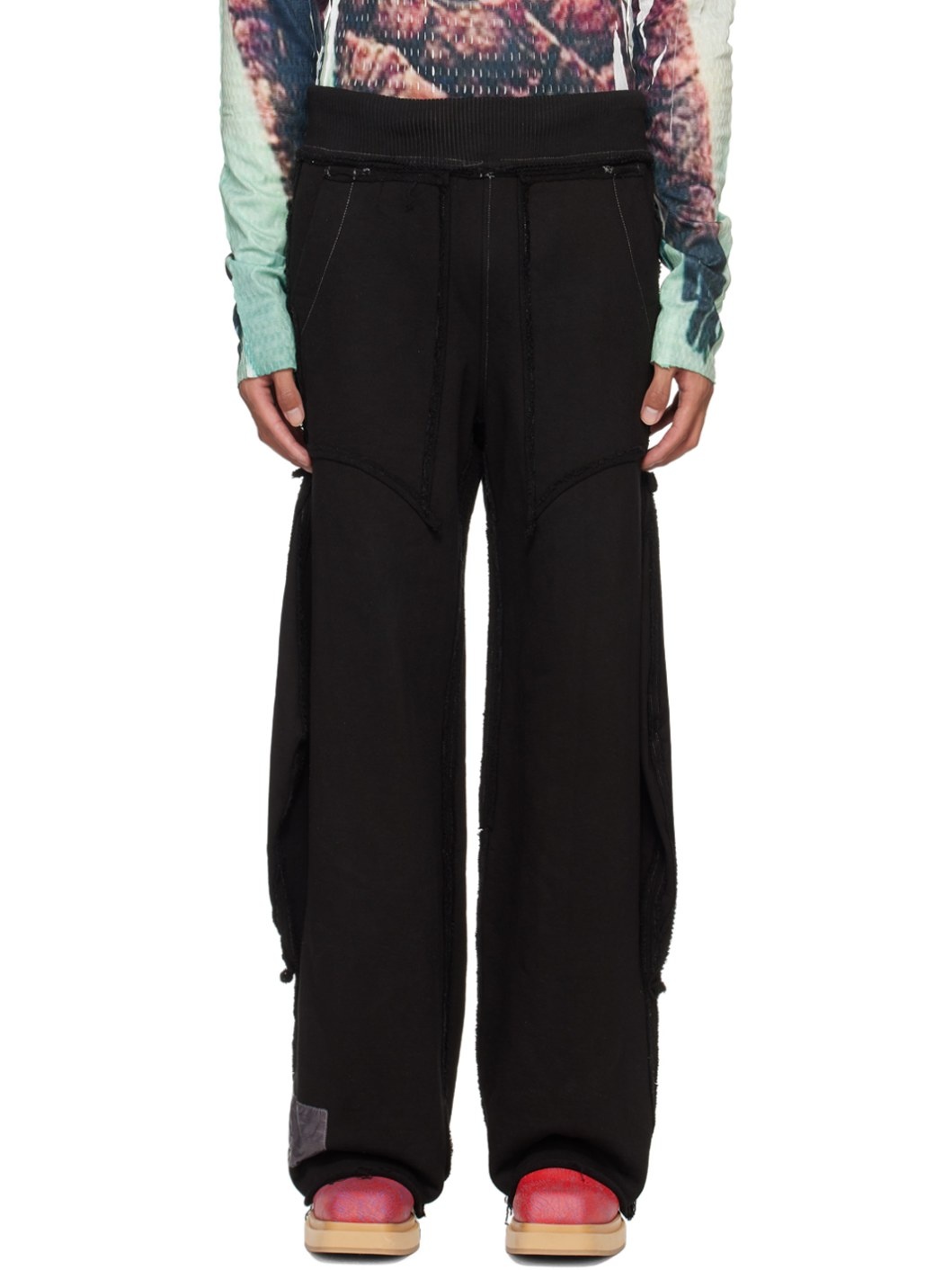 SSENSE Exclusive Black Ralien Sweatpants - 1