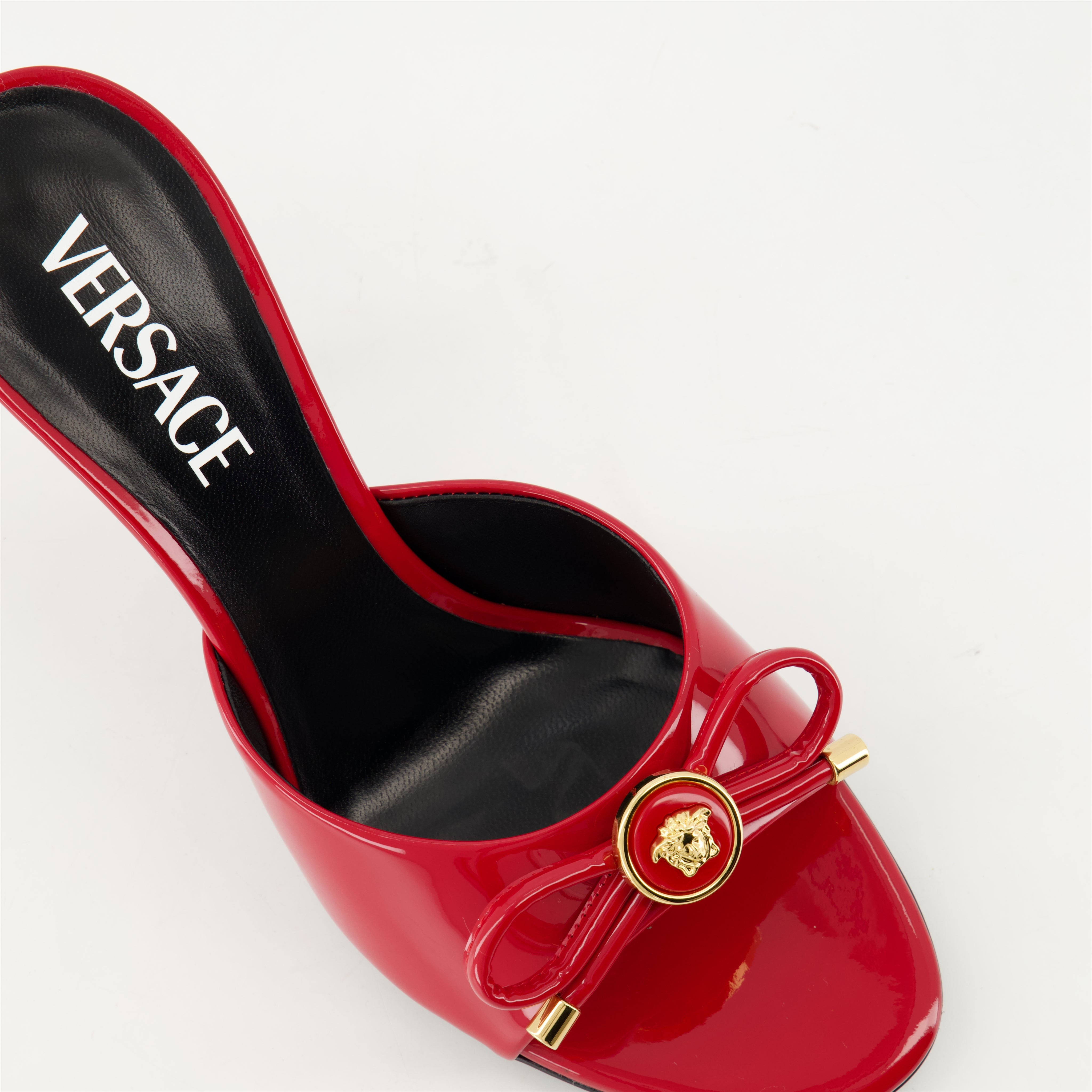 Mules à talon Bow - 5