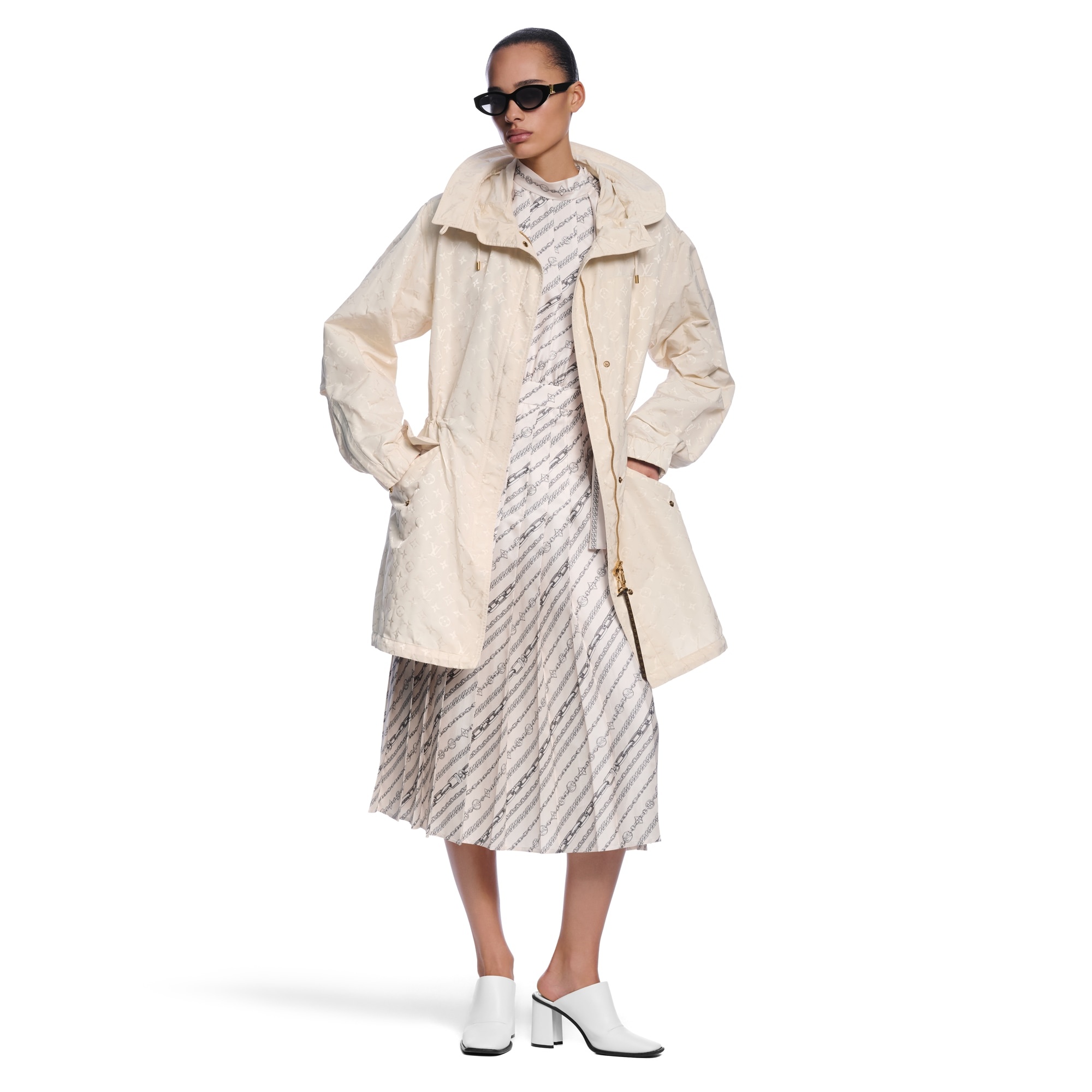 Long Monogram Parka - 4