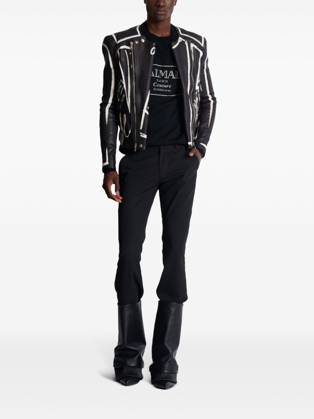 Couture Label-intarsia jumper - 2