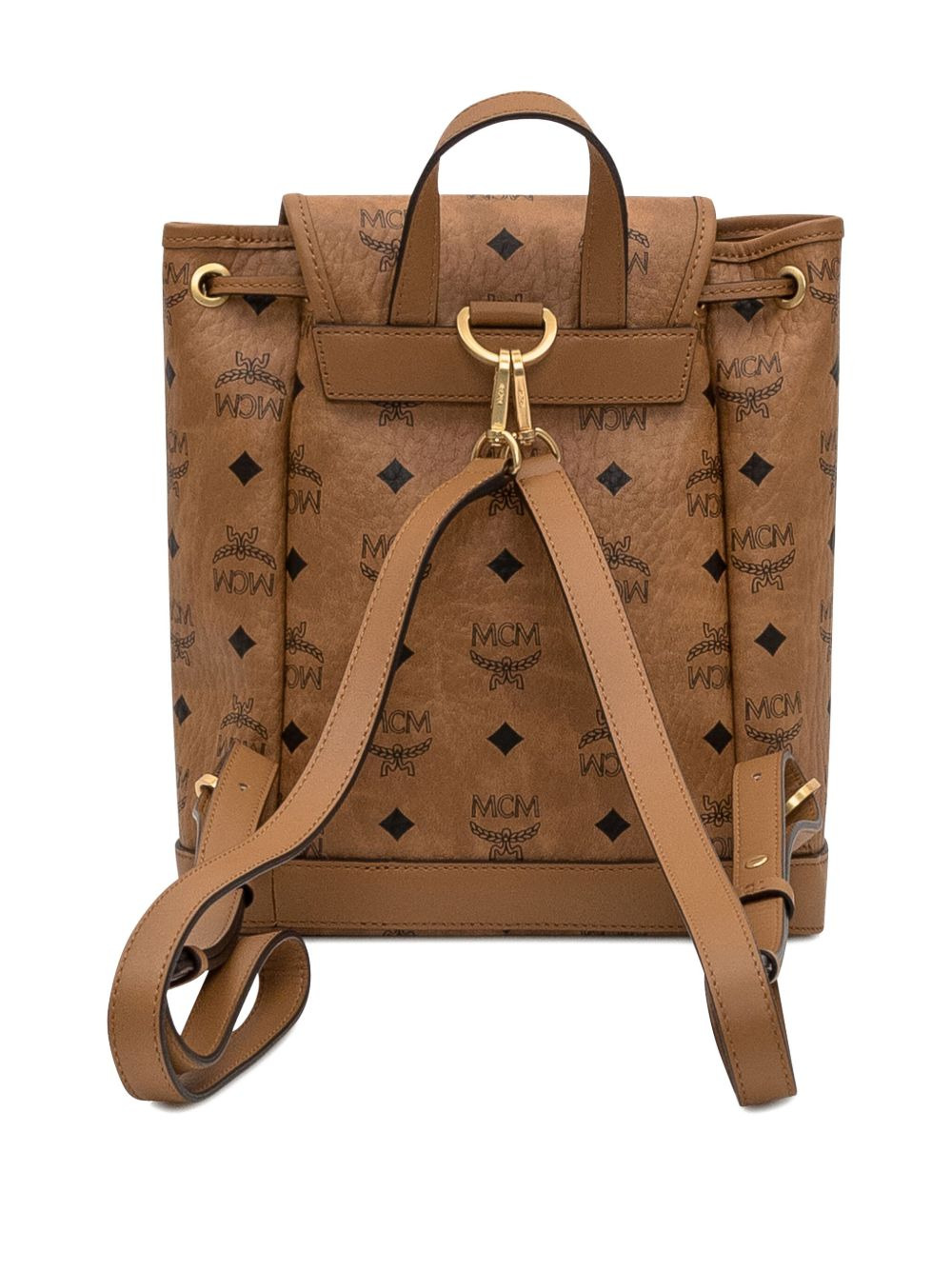 monogram buckle backpack - 3