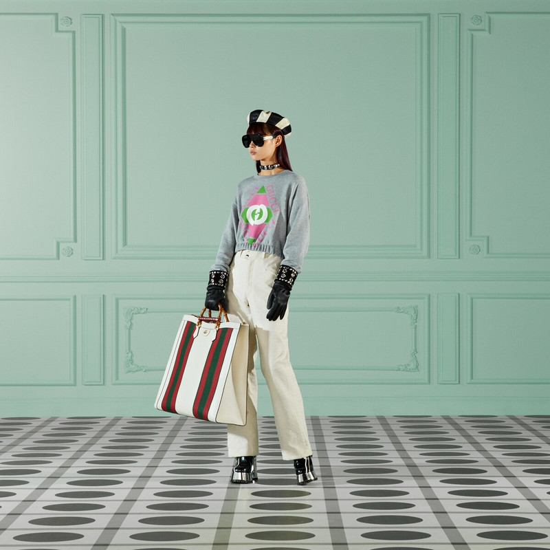 GUCCI Cotton jersey sweatshirt outlook