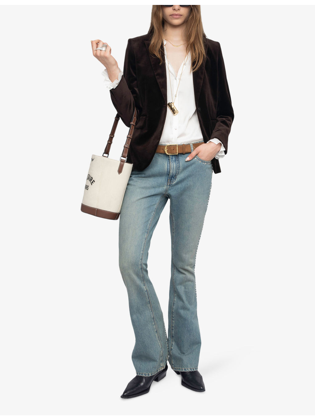 Eclip Bootcut-Fit Low-Rise Denim Jeans - 2