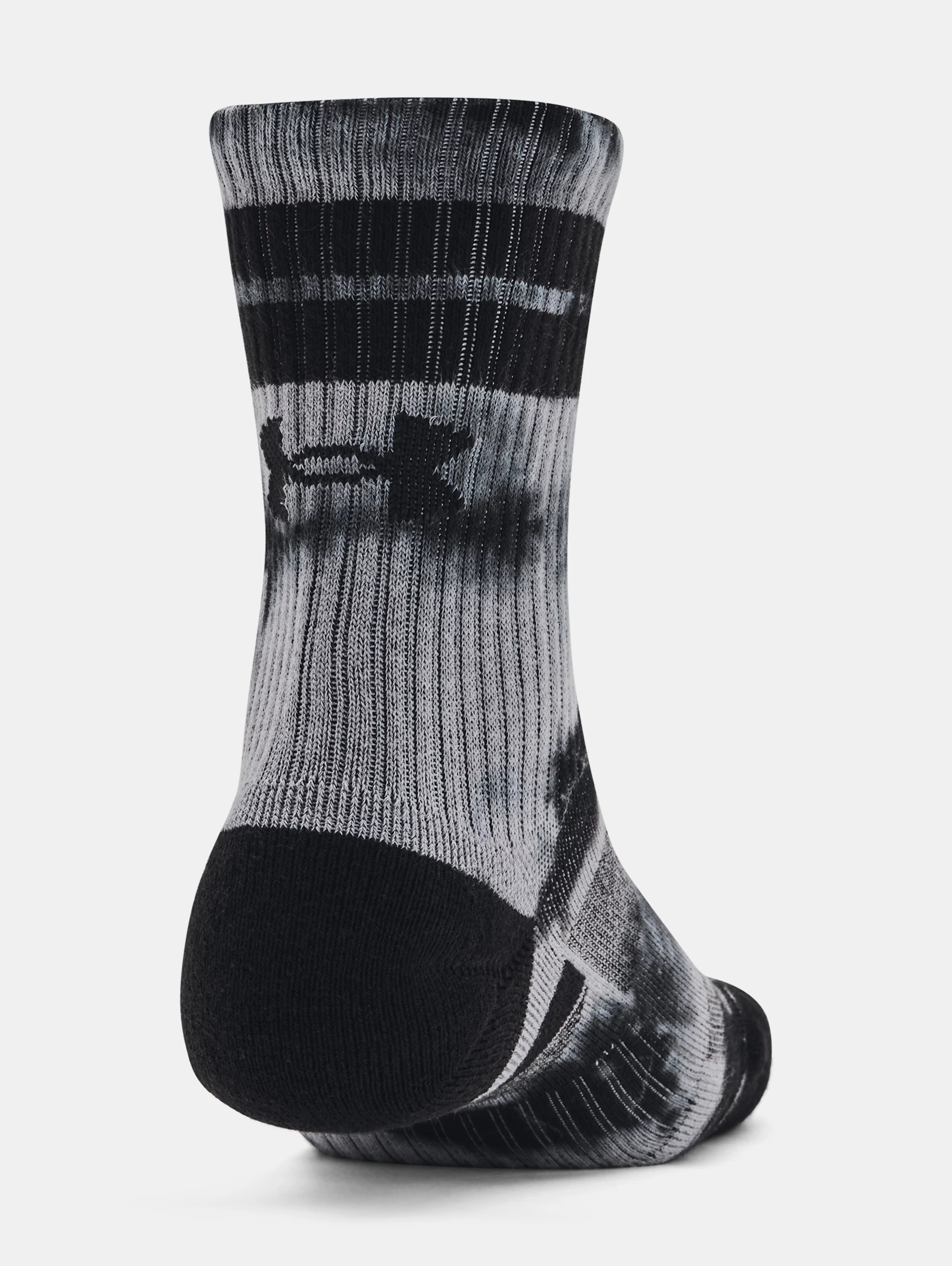 Unisex UA Performance Cotton 2 Pack Mid-Crew Socks - 2