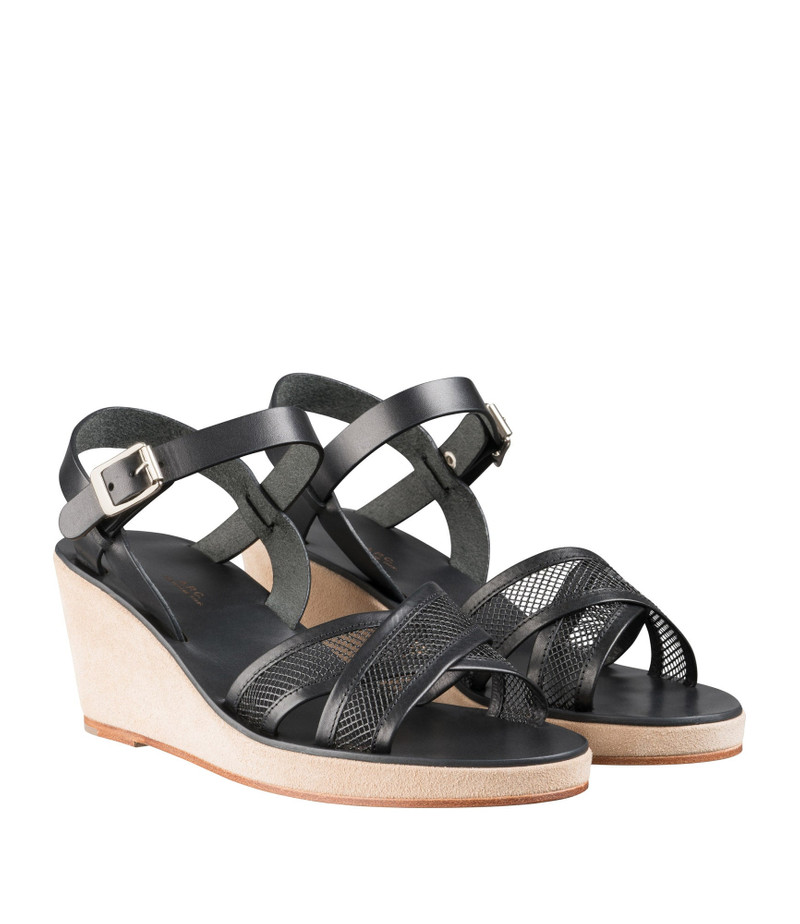 A.P.C. JUDITH SANDALS - MESH - A.P.C. ACCESSORIES outlook