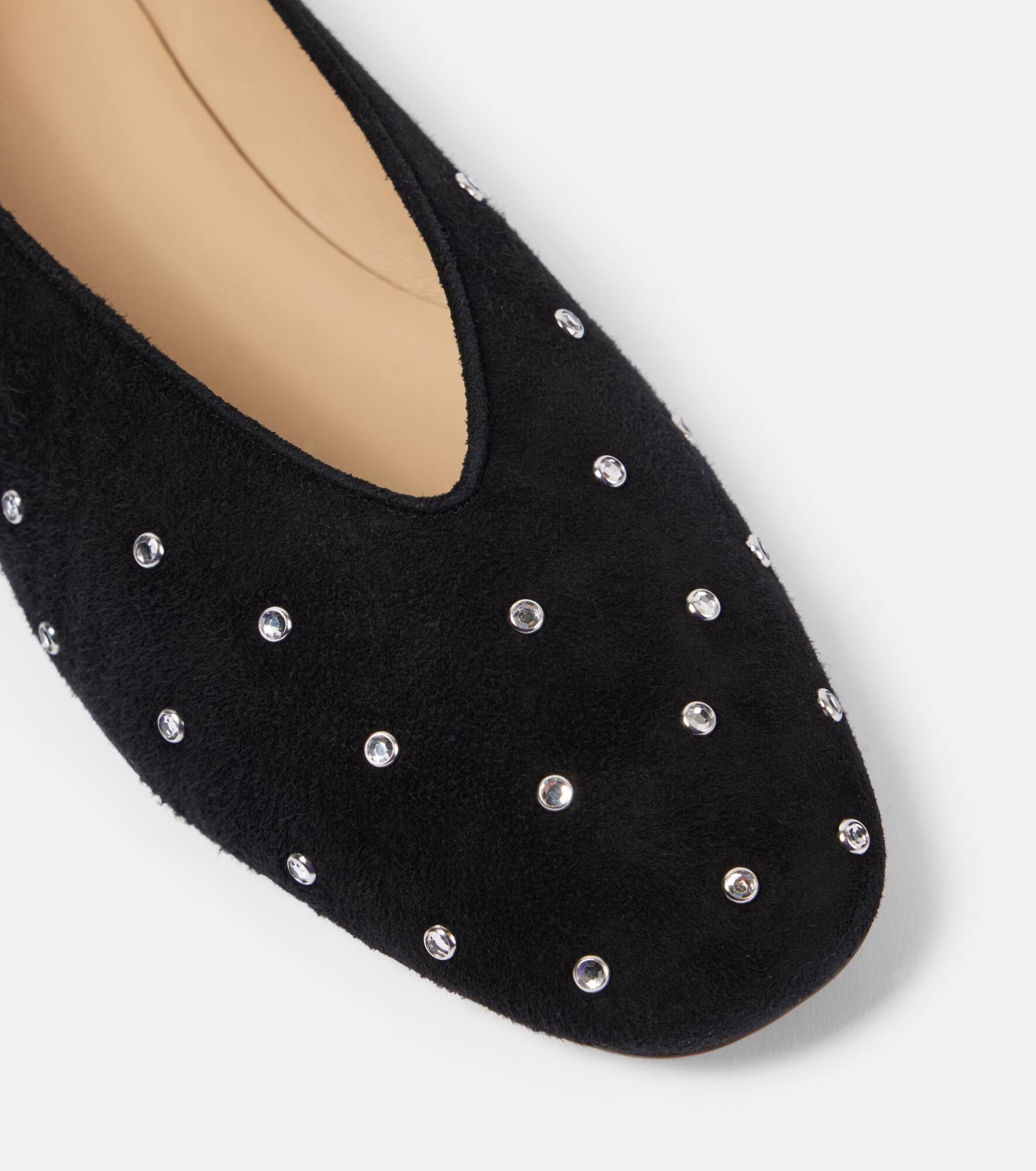 Regency embellished suede ballet flats - 5