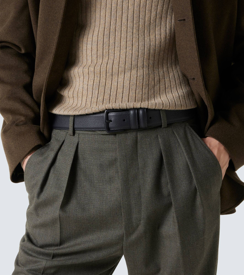 Loro Piana Alsavel leather belt outlook