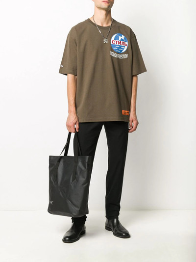 Heron Preston logo-print T-shirt outlook