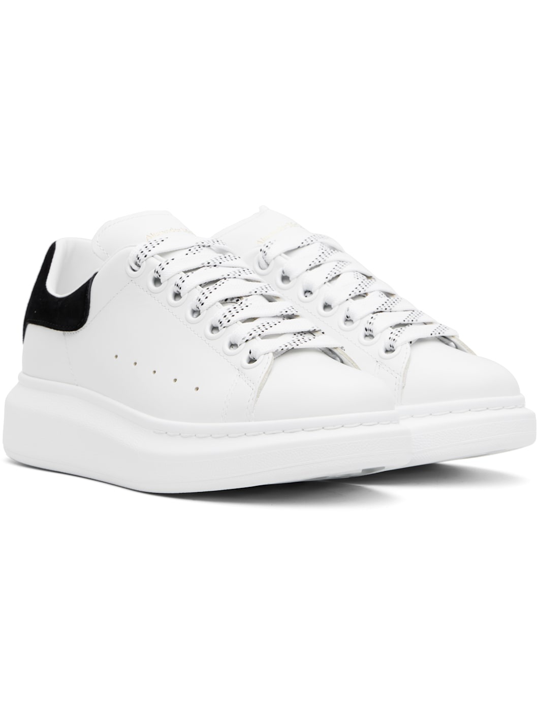 White & Black Oversized Sneakers - 4