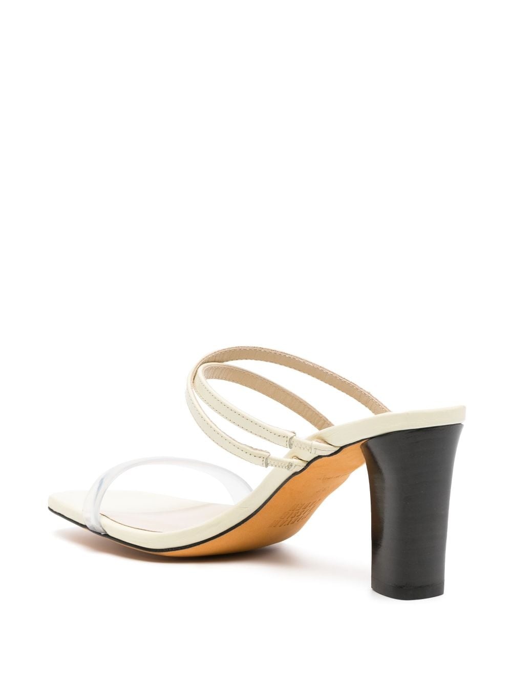 Samantha 80mm leather sandals - 3