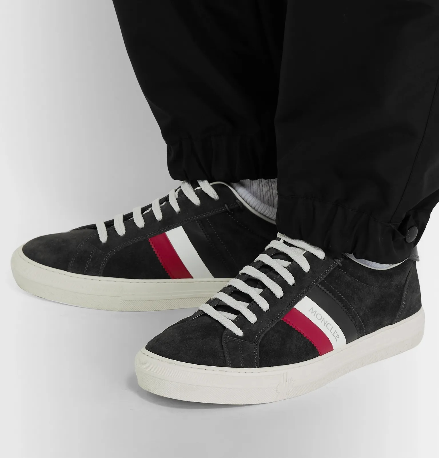 New Monaco Leather and Suede Sneakers - 5