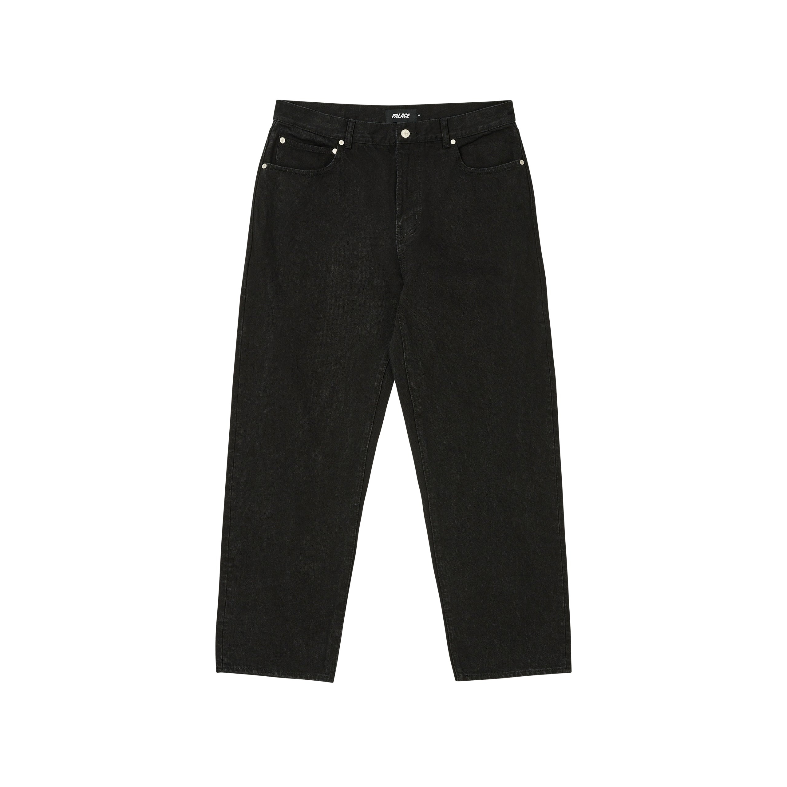 PALACE P45 STANDARD JEAN BLACK | REVERSIBLE