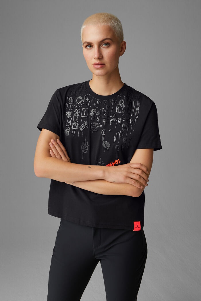 Cala T-shirt in Black - 2