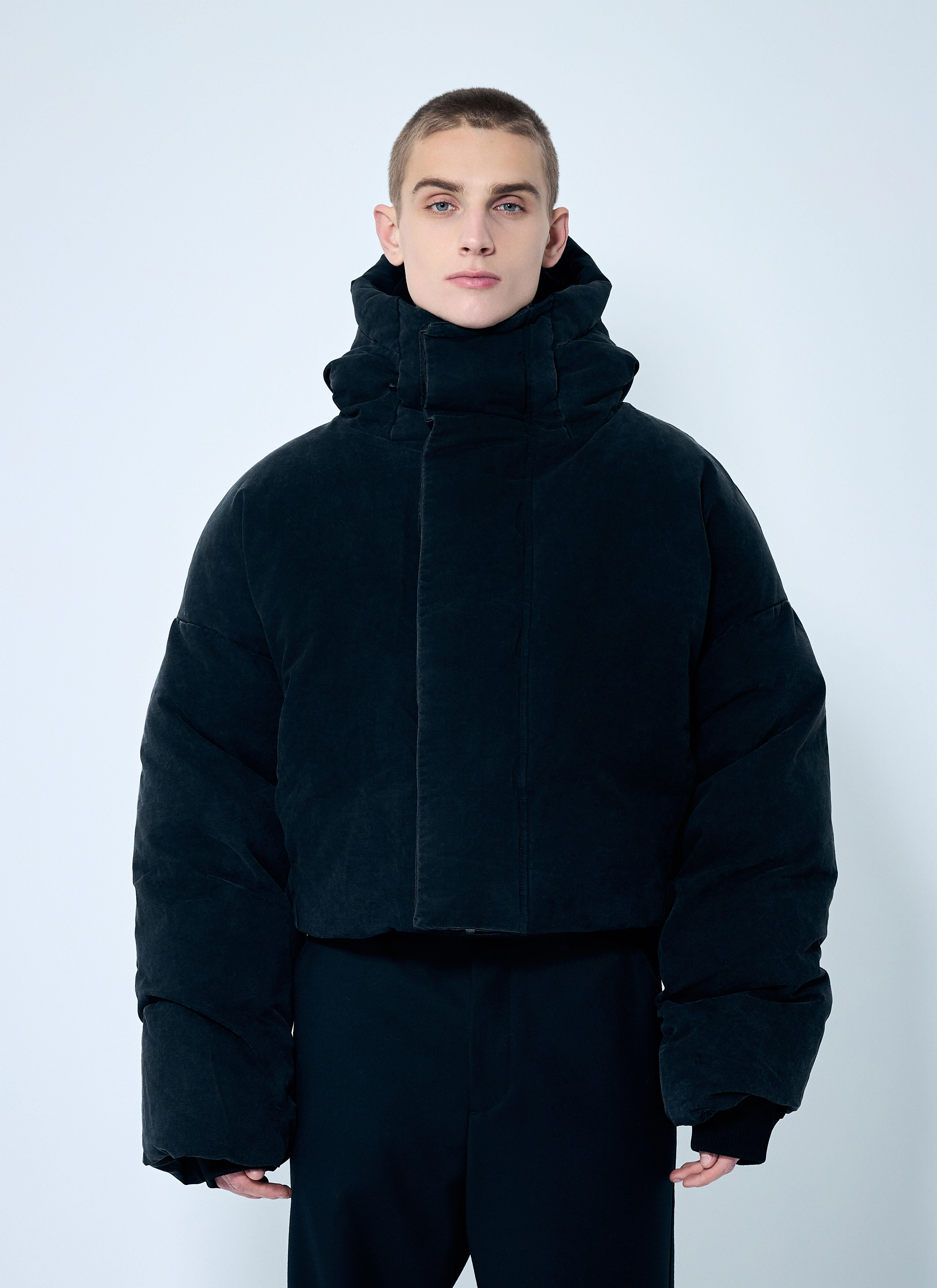 MML Hooded Puffer Jacket - 1