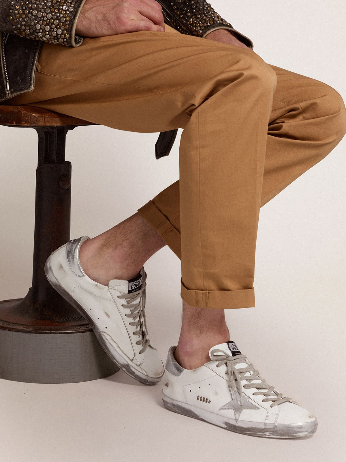 Men's Super-Star with glitter star and heel tab - 3