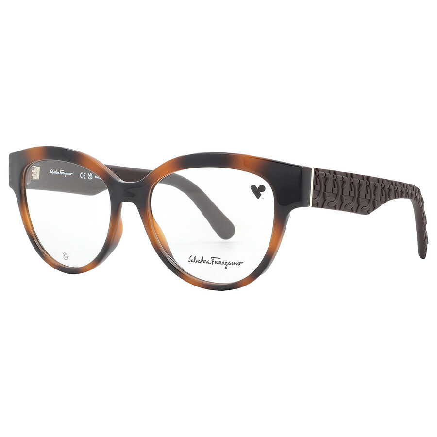 Salvatore Ferragamo Demo Oval Ladies Eyeglasses SF2957E 240 54 - 3