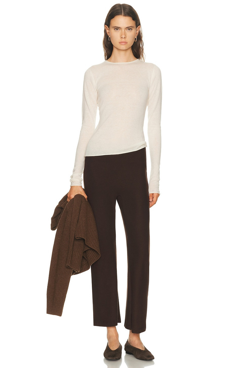 SKIMS Sheer Cashmere Long Sleeve Top outlook