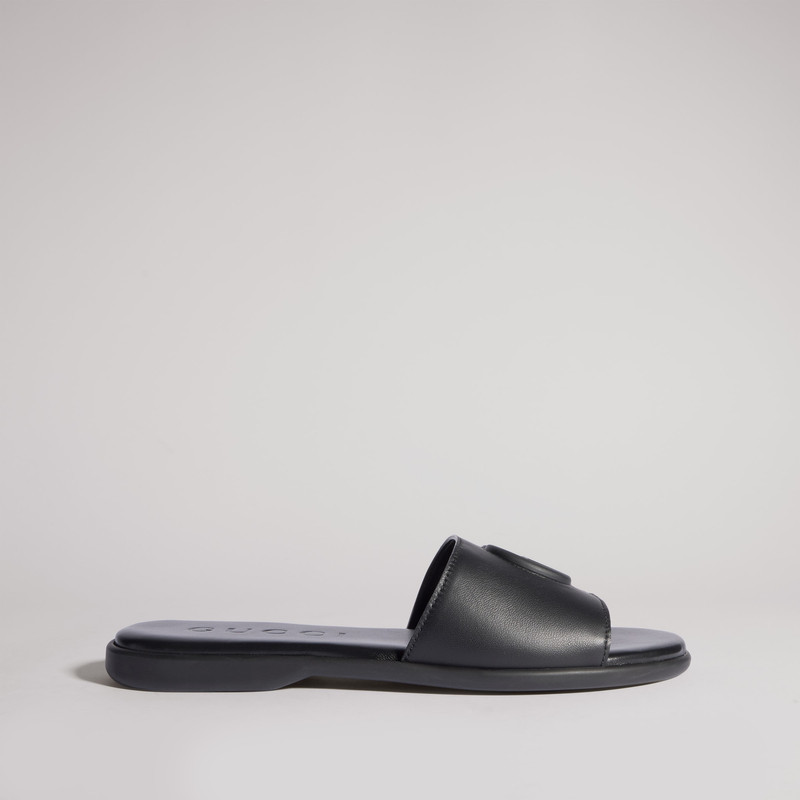 Women's slide sandal with Double G - 1