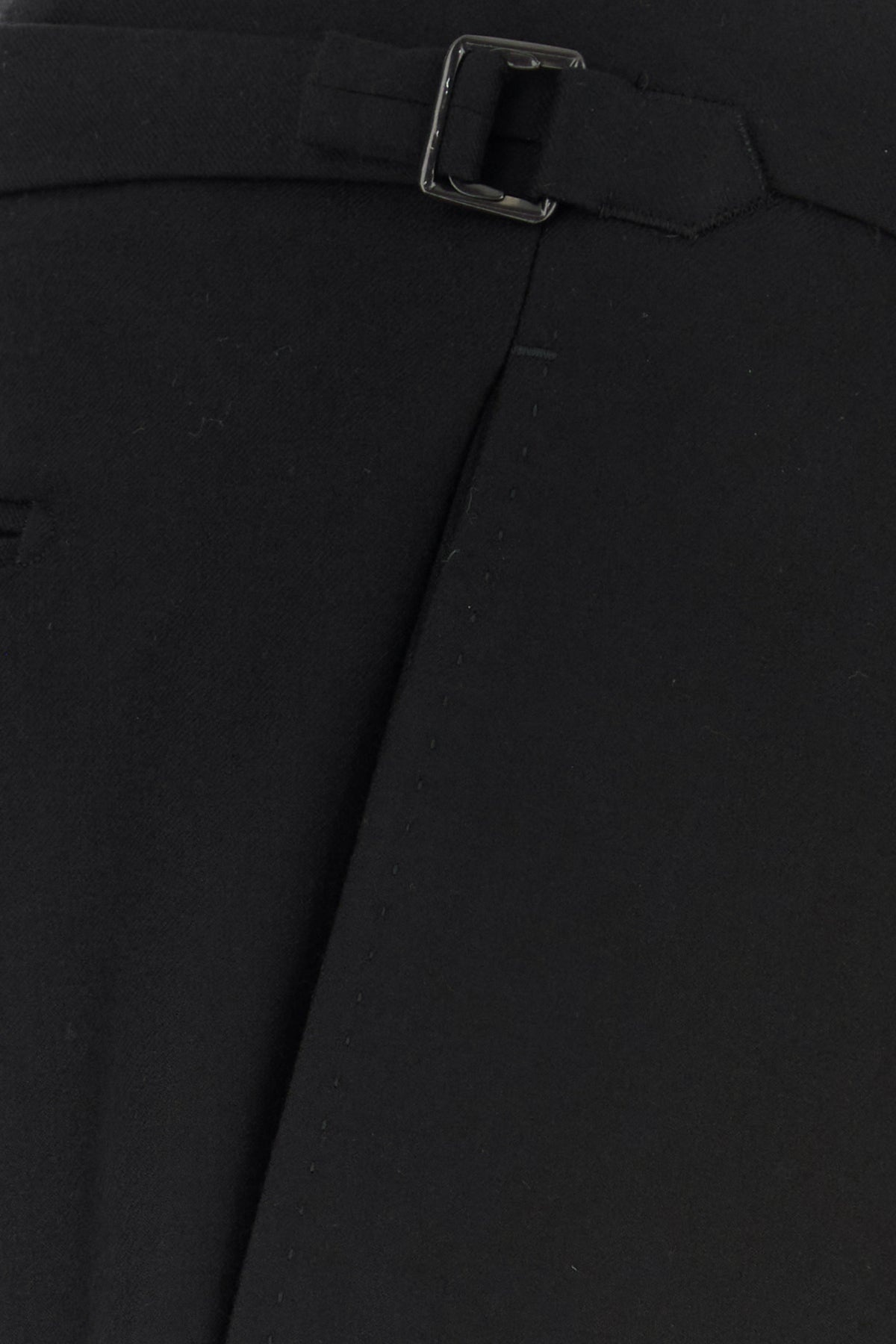 Black stretch wool pant - 3