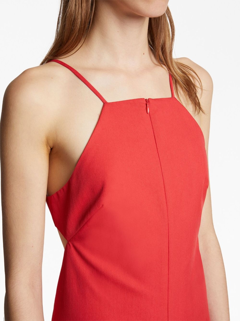 cut-out detailing sleeveless dress - 5