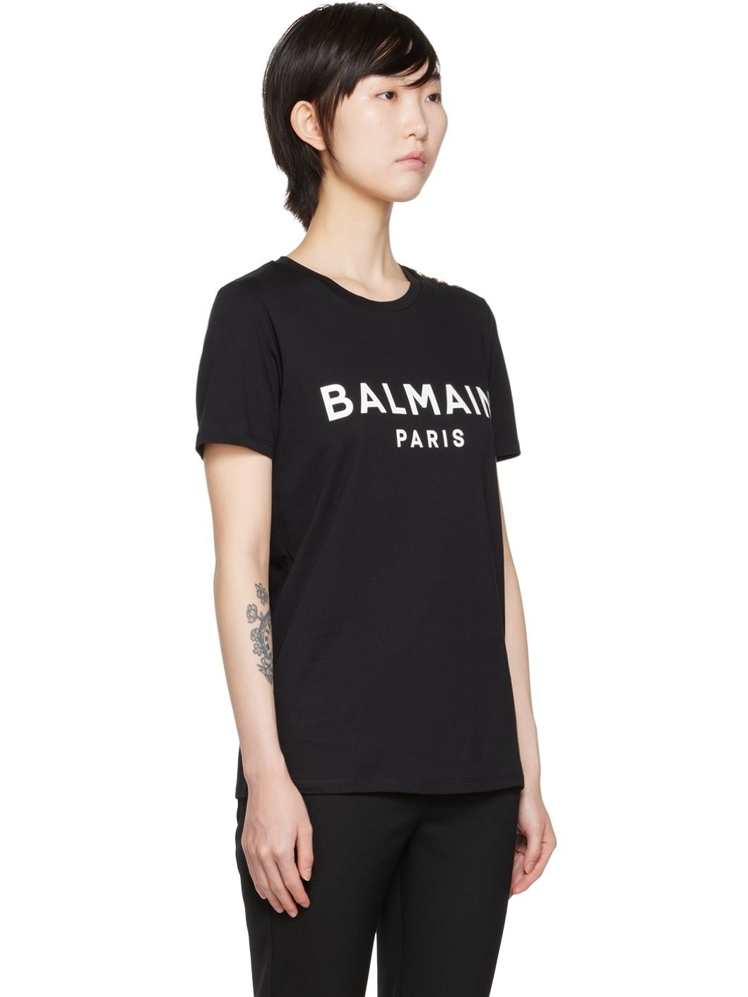 Black Organic Cotton T-Shirt - 2