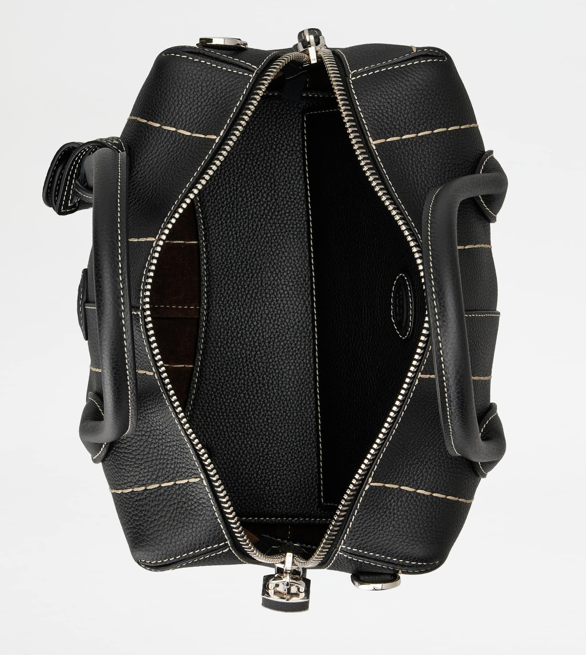 TOD'S DI BAG BAULETTO IN LEATHER MINI - BLACK 5