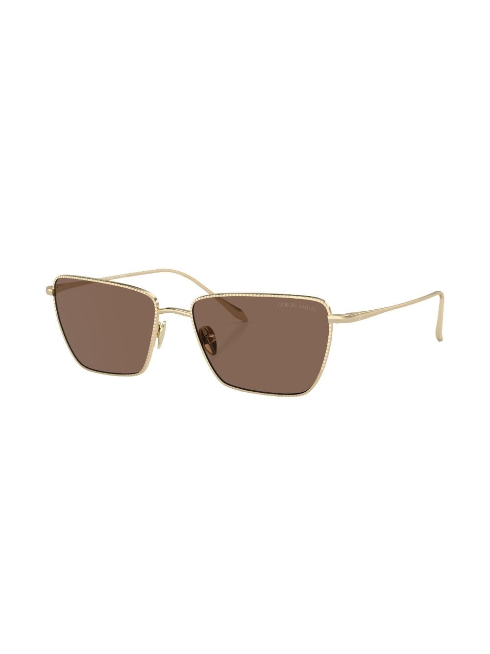 tinted-lens rectangle-frame sunglasses - 2