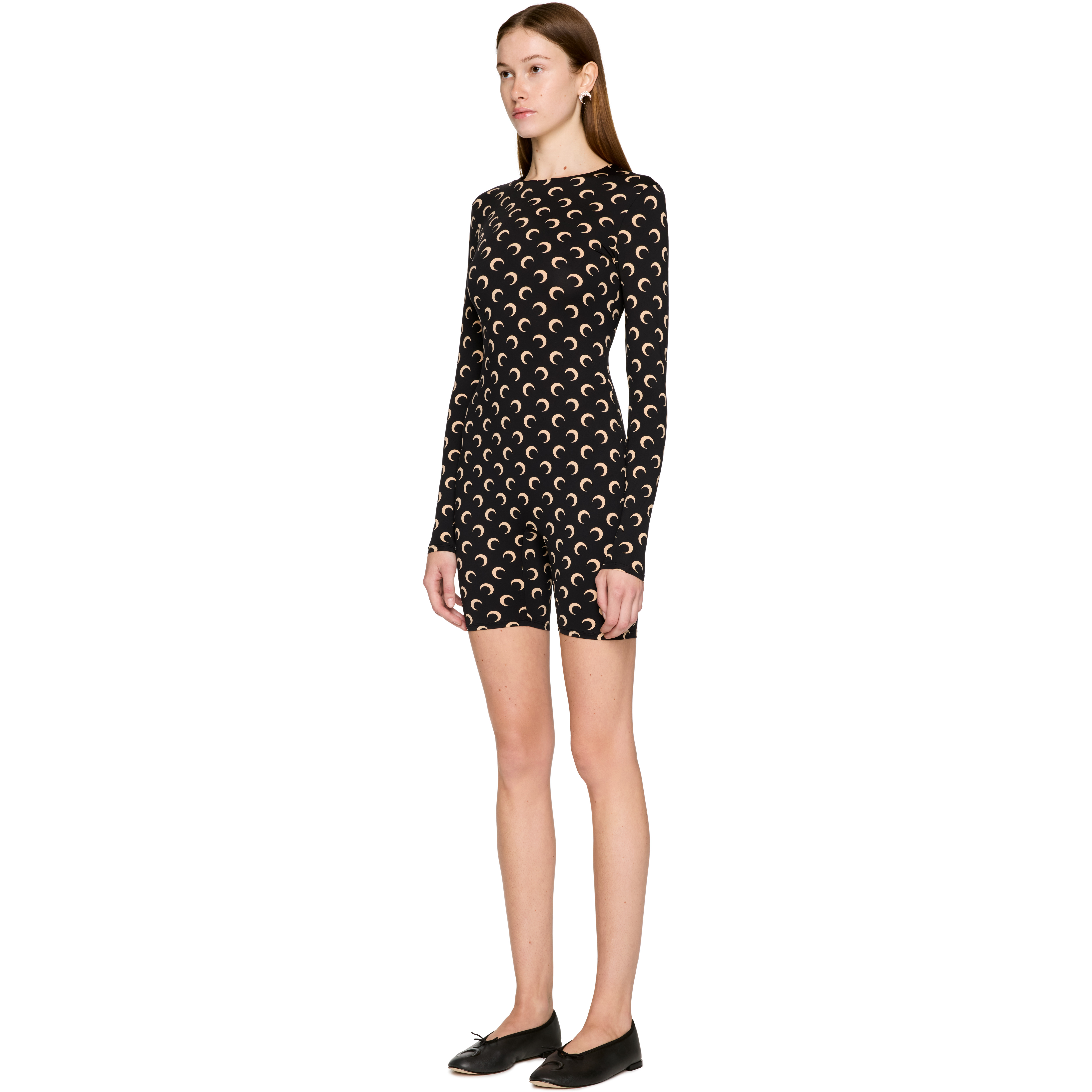 Recycled Moon Jersey Short Catsuit - 2